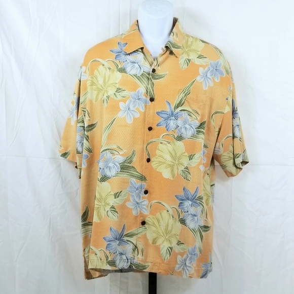 Jamaica Jaxx Other - Jamaica Jaxx Silk Hawaiian Button Down Shirt